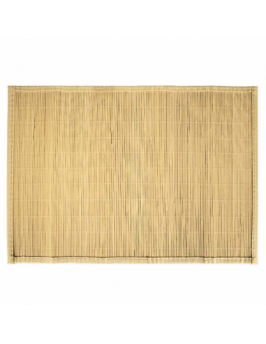10 Sets de table en bambou - 30x45 cm